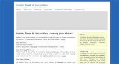 Desktop Screenshot of nobletrusts.com